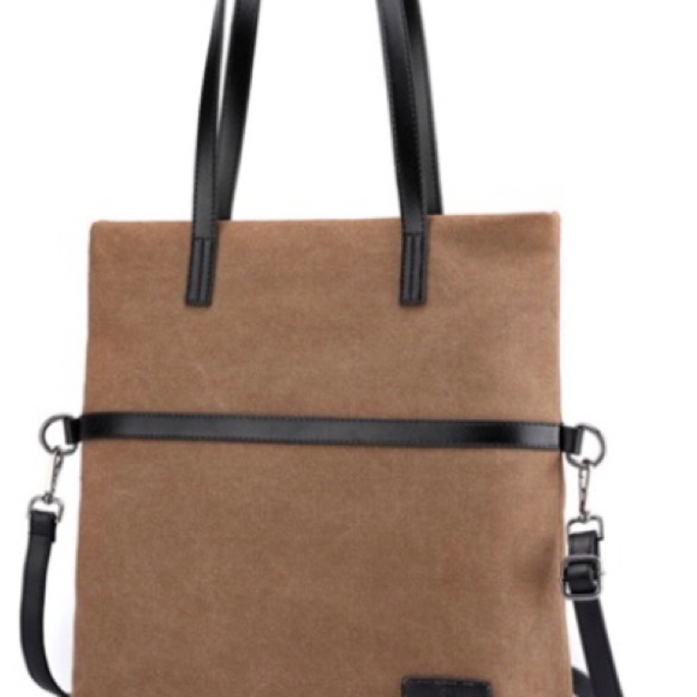 Canvas zipper Closure Stand Up Bag - Picture 2 of 8